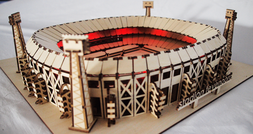 3D Stadion Model - Rotterdamse Trots!